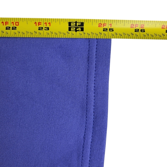 Chicos Sweater Size 2 L 12 Blue Split Envelope Neckline Lightweight Long Sleeve - Picture 9 of 11